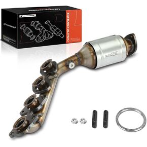 A-Premium Right Exhaust Manifold Catalytic Converter Kit Direct-Fit Compatible with Toyota 4Runner 2003-2004 & Lexus GX470 2003-2004, 4.7L, EPA Compliant, Replace# 1710450180