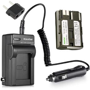 Kastar BP-511 Battery and Charger Replacement for Canon BP-512 BP-511A and Canon Digital SLR EOS 40D / EOS 50D / EOS 30D / EOS 20D / EOS 10D / EOS 5D