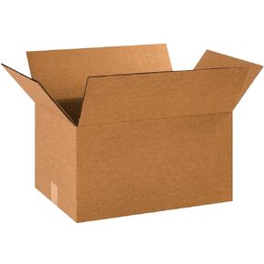 Boxes Fast 18" x 12" x 10" Double Wall Corrugated, Heavy-Duty Cardboard Boxes, BFHD181210DW, for Shipping, Packing, Moving and Storage, Kraft (Pack of 15)