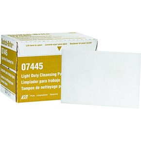 20/PACK 3M 7445 LD WHT SCOTCH-BRITE PAD 6X9