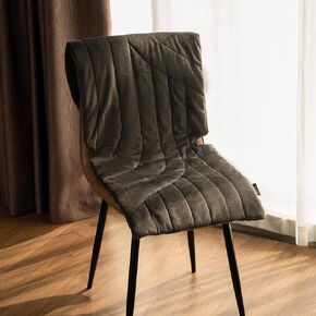 ZonLi Dutch Velvet USB Heated Pad for Chair, Sofa and Couch, Portable Cordless 5V Electric Heated Cushion with 3 Heat Levels (104°F -140°F), includes 4.92-feet USB Extension Cable(Burgundy) in Kuwait