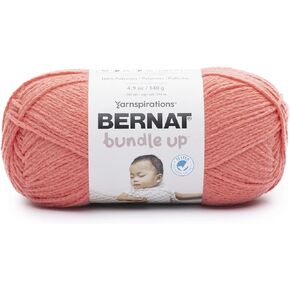 Bernat Bundle UP SB Solids Yarn, 140g, Red Wagon