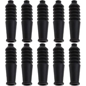 SING F LTD 10pcs Mountain Bike V Brake Cable Rubber Boot Protective Cover Rubber Gaiter for Bicycle V-Brake Cable Noodle Boot Dust Cover