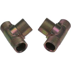 2PCS Tractor Injector Tee Fitting A-R71963 37406004 RE60062 Compatible with JD 4400 4420 300B+ R71963 AR85618