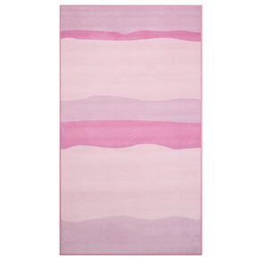 Delta Children Rectangle Area Rug for Kids, 53 x 59-Inch, Pearl Dot