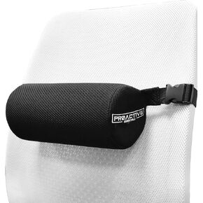 Lower Back Lumbar Support, High-Density Foam Cushion, Lower Back Pain Relief. Perfect for Office Chair, Car Seat & Computer Chair. Portable, Light Weight & Comfortable.