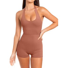 بذلة قصيرة رياضية للسيدات من Mokoru قطعة واحدة للتمارين الرياضية واليوجا المثيرة in Kuwait