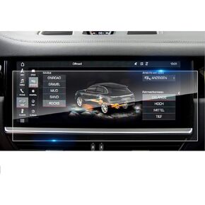 ZFM Screen Protector Compatible with 2019-2022 Porsche Cayenne 12.3 Inch Touch Screen,Anti Glare Scratch,Shock-resistant, Navigation Protection Accessories Premium Tempered Glass