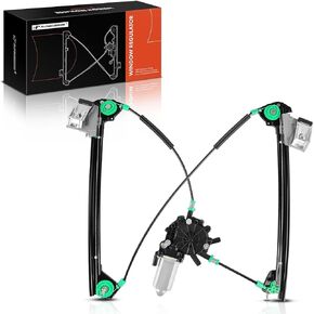 A-Premium Power Window Regulator with Motor Replacement for Chevrolet Corvette 1997-2003 Front Right Passenger Side