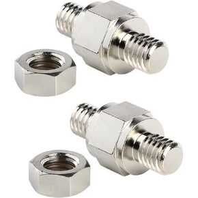 2pcs Standard Side Post Battery Terminal 3/8 16 Stud Extender Extension Compatible with GM and Other Accessories to Battery