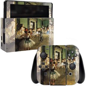 MightySkins Skin Compatible with Nintendo Switch - The Ballet Class | Protective, Durable, and Unique Vinyl Decal wrap Cover | Easy to Apply, Remove, and Change Styles | Made in The USA