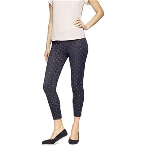 سروال جينز نسائي من قماش الدنيم No Nonsense (صغير 4-6، دنيم داكن/منقط) in Kuwait