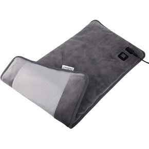 Electric Heating Pad for Back Pain, Heating Pads with Innovative Graphene Heating Films, for Lower Back, Menstrual, Cramps, Pain Relief - Large size 12*24inches
