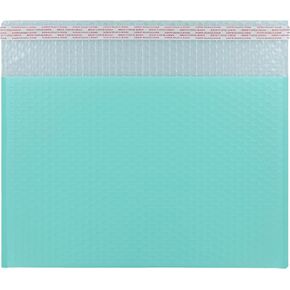 16 × 11 بوصة فقاعات بريدية ذات فتحة جانبية باللون الأزرق المخضر (25 حزمة) in Kuwait