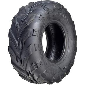 AlveyTech 145/70-6 V-Tread Tire - For the Motovox MBX10, MBX11, & MBX12, All Terrain, Rubber Tubeless Tires for Go-Kart, 4x4 Quad, Mini Dirt Bike, UTV, ATV, Lawn Mower and Electric Cart