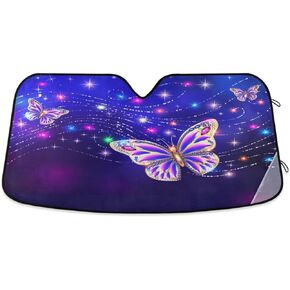 3D Black Cartoon Eyes Automotive Car Window Shades Red Button Eyes Truck SUV Sun Shade Sun Visor Windshield Sun Shade Car Window Covers Car Interior Accessories for Men Woman S