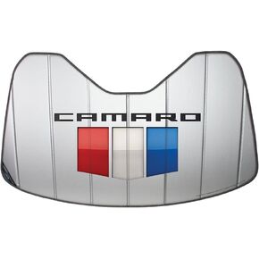 West Coast Camaro 2016-2018 6th Generation Camaro Shield Logo Accordion Style Windshield Sunshade