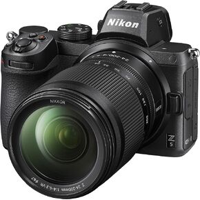 Nikon 1641 Z5 Full Frame Mirrorless Camera Body FX 4K + 24-200mm F4-6.3 VR Lens Kit - (Renewed)