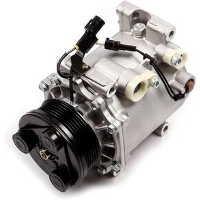 cciyu Air Conditioning Compressor 2003-2006 for Mitsubishi Outlander 2.4L 2004-2006 for Mitsubishi Lancer 2.4L Replaces CO 10845AC AC Compressor for Car 6 Grooves MSC105
