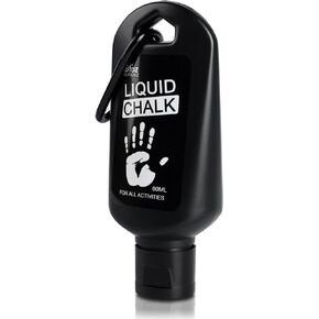 Large Capacity (60 ML / 350 ML) Pro Grade Liquid Chalk Mess-Free Gym Chalk for Weightlifting, Gymnastics, Rock Climbing, Dancing, Dries in Seconds.