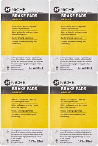 NICHE Brake Pad Set for Suzuki Burgman AN400S 69100-14890 Rear Organic in Saudi Arabia