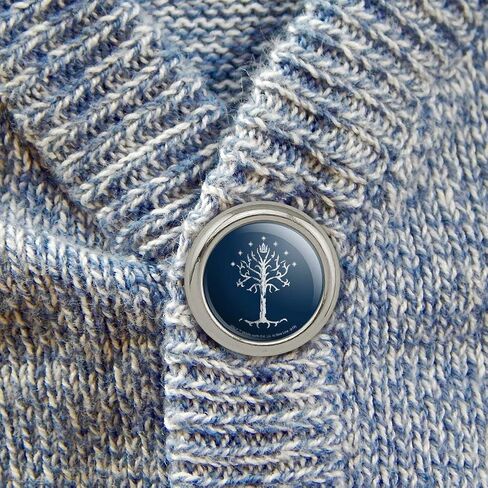 Lord of The Rings Tree of Gondor Metal Craft Sewing Novelty Buttons - Set of 4 in Saudi Arabia