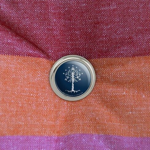 Lord of The Rings Tree of Gondor Metal Craft Sewing Novelty Buttons - Set of 4 in Saudi Arabia