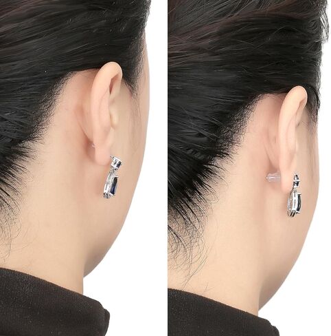 بدائل الأقراط للأذنين المتدلية، ظهور الأقراط السيليكون JIACHARMED للأزرار الكبيرة، دعامات رفع الأقراط الكبيرة، دعامات دعم القرط المطاطية الشفافة للأقراط الثقيلة، 6 قطع من الألوان المختلطة in Kuwait