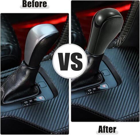 ACROPIX Gear Lever Stick Shifter Handle Automatic Gear Stick Shift Knob Transmission Fit for BMW 1 Series E81 - Pack of 1 Black in Saudi Arabia