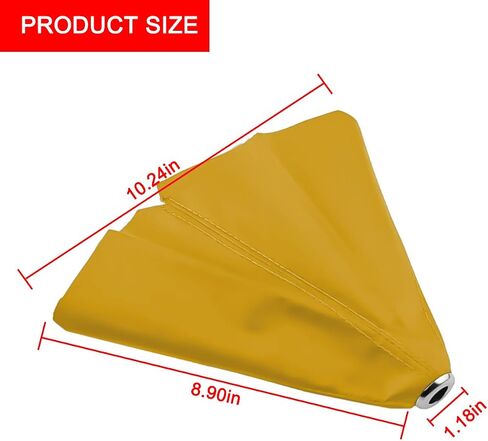 Car Shift Knob Cover, Vehicle Gear Shifter Knob Protector Dust Cover, Dust Proof Automotive Interior Decoration Universal for Most Manual Transmission Trucks, SUVs, RVs, Vans（Beige） in Saudi Arabia