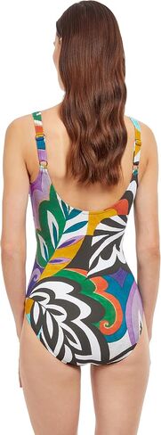 Gottex Women's Standard Tribal Art Surplice One Piece with Cups in Saudi Arabia