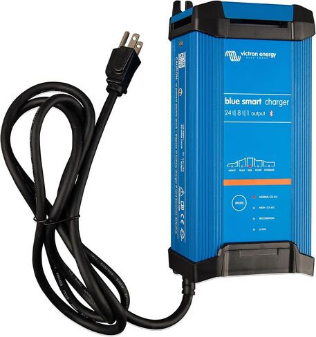 Victron Energy Blue Smart IP22 24-Volt 8 amp 120VAC, Single Output Battery Charger NEMA 5-15, Bluetooth in Saudi Arabia