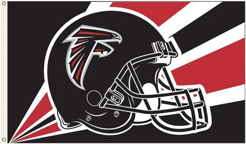 Fremont Die NFL unisex 2-Sided Team Foot Flag With Grommets in Saudi Arabia