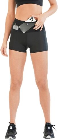 FlipBelt شورت نسائي Air Comp 3 بوصة - أسود - S in Kuwait