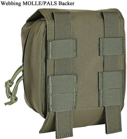 IFAK Pouch,Mysumtac Medical Bag,First Aid Bag with Molle Rip Away Quick Release Platform,Red Cross Patch Included for Tactical Vest Battle Belt Cumberbund in Saudi Arabia