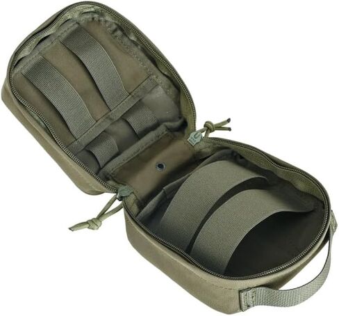 IFAK Pouch,Mysumtac Medical Bag,First Aid Bag with Molle Rip Away Quick Release Platform,Red Cross Patch Included for Tactical Vest Battle Belt Cumberbund in Saudi Arabia