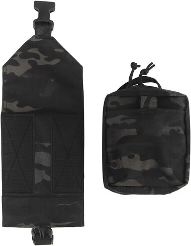 IFAK Pouch,Mysumtac Medical Bag,First Aid Bag with Molle Rip Away Quick Release Platform,Red Cross Patch Included for Tactical Vest Battle Belt Cumberbund in Saudi Arabia