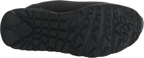 Skechers Kids Girls Uno Lite-Easy Zip Sneaker, Black/Black, 5.5 Big Kid in Saudi Arabia