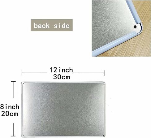 باريس هيلتون 'توقف عن كونها فقيرة' طباعة فنية ريترو معدن القصدير علامة عتيقة 12 × 8 بوصة شريط منزلي رجل كهف جدار ديكور in Kuwait