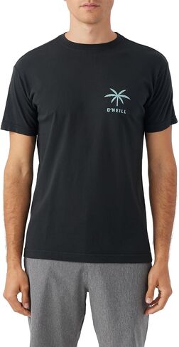 O'NEILL Mens Og Rights Graphic Short Sleeve T-Shirt, Dark Charcoal, M in Saudi Arabia