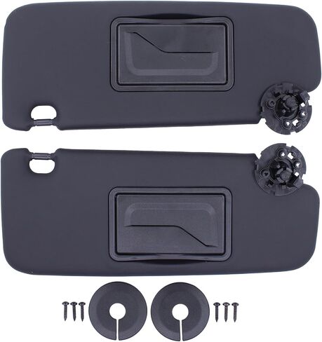 MOTOKU Pair Black Sun Visor for Chevrolet Cruze 2011-2019 3 Screws Hole Sunvisor Left Driver and Right Passenger Side in Saudi Arabia