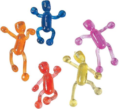 Fun Express Tumbling Sticky Men (4DZ) - Toys - 48 Pieces in Saudi Arabia