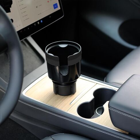 for Cup Holder Phone Holder,Cup Adapter Adjustable Base Compatible with Yeti 14/24/36/46oz Ramblers,Hydro Flasks 32/40oz Car Cup Holder Expander Adapter Cybertruck Accessories in Saudi Arabia