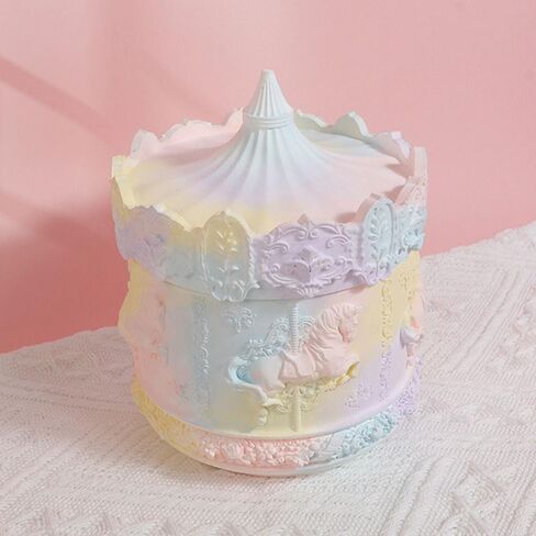 قوالب الراتنج صندوق تخزين قوالب السيليكون، جرة تخزين المجوهرات الدائرية قالب الراتنج مع غطاء، قوالب السيليكون لراتنجات الايبوكسي حامل الشموع DIY حامل القلم الفنون والحرف اليدوية ديكور المنزل in Kuwait