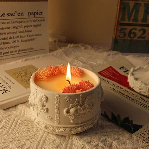 قوالب الراتنج صندوق تخزين قوالب السيليكون، جرة تخزين المجوهرات الدائرية قالب الراتنج مع غطاء، قوالب السيليكون لراتنجات الايبوكسي حامل الشموع DIY حامل القلم الفنون والحرف اليدوية ديكور المنزل in Kuwait