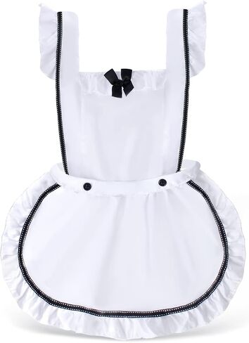 Women French Maid Costume Accessories Kit Anime Cosplay Dress Apron in Saudi Arabia