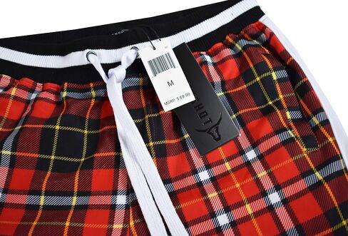 SCREENSHOT-Track Pants Fashion P41902 Mens Premium Straight Fit Athletic Fitness Fashion Urban Streetwear Bottoms in Saudi Arabia