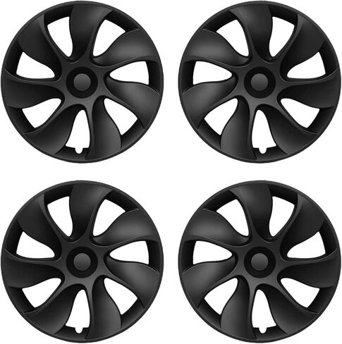 ThinSGO for Tesla Model Y Hubcap Model Y غطاء عجلة 19 بوصة أغطية محور العجلات شديدة التحمل لطراز Tesla Y (مجموعة من 4) in Kuwait