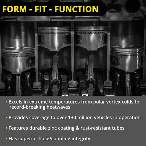Edelmann Elite 71826E Power Steering Pressure Hose - Car Accessories and Equipment, For 1993-1998 Jeep Grand Cherokee, 1993-1996 Jeep Grand Wagoneer in Kuwait