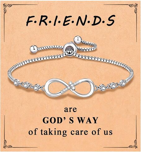 Infinity Cross Charm Bracelet Christian Easter Confirmation Baptism Graduation Gifts for Women Girls in Saudi Arabia